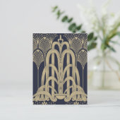 ブルースチールファウンテンポストカード ポストカード (スタンド正面)