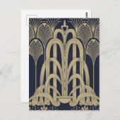 ブルースチールファウンテンポストカード ポストカード (正面/裏面)