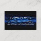 ブルースチールメタルプロフェッショナル 名刺 (裏面)