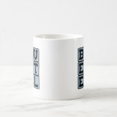 ブルースチール, カラー コーヒーマグカップ (中央)