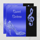 ブルースティレット&トレブルクレフトスイート16 招待状 (正面/裏面)
