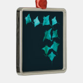 ブルースティングレイ メタルオーナメント (右)