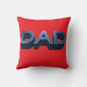 ブルースティールパパ クッション (裏面)