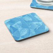ブルーステイングラスコースター コースター (左側)