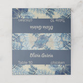 ブルーステッチフローラ プレイスカード (外部開封)