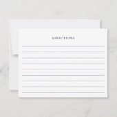 ブルーストックザキッチンブライダルシャワーレシピカード (裏面)