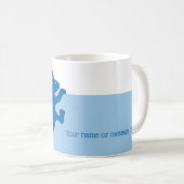 ブルーストブルーラビットマグ コーヒーマグカップ (正面右)