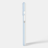 ブルーストライプのキュートかわいいブルーベリーのスマホケース Case-Mate iPhoneケース (裏面 / 左)