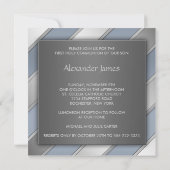 ブルーストライプの少年たち　初めての聖体拝領 招待状 (裏面)