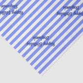 ブルーストライプカスタム文字 薄葉紙 (詳細)