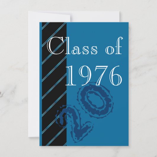 ブルーストライプクラス懇親会パーティー 招待状 (正面)