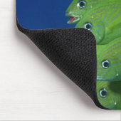 ブルーストライプフランスのとマーガートの学校 マウスパッド (コーナー)