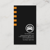 ブルーストライプ共有イエロータブライド 名刺 (裏面)