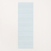 ブルーストライプ沿岸航海の名門私立校風の ヨガマット (正面)