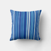 ブルーストライプ装飾用クッション クッション (裏面)