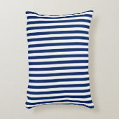 ブルーストライプ アクセントクッション (正面(垂直))