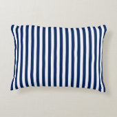 ブルーストライプ アクセントクッション (裏面)