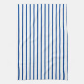 ブルーストライプ キッチンタオル (縦)