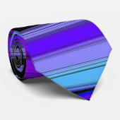 ブルーストライプ ネクタイ (ロール)