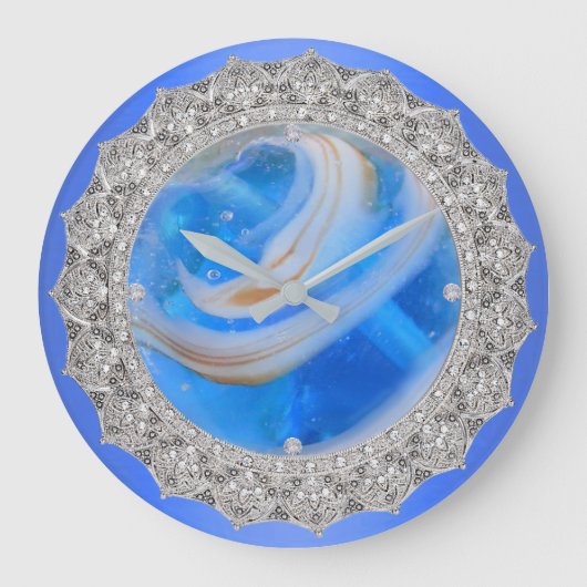 ブルーストリーク ラージ壁時計 (正面)