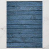 ブルーストリ素朴ングライト結婚式 プログラムタイムライン (裏面)