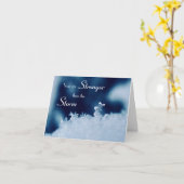 ブルーストロンガー感動的折り畳みグリーティングカード カード (黄色い花)