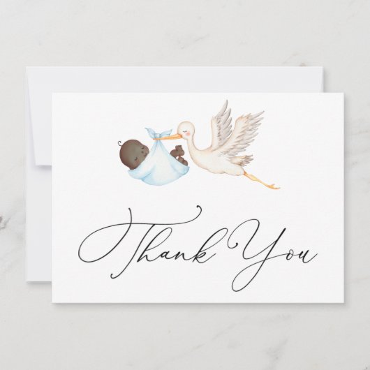 ブルーストーク赤ちゃんシャワーありがとう (正面)