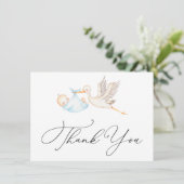 ブルーストーク赤ちゃんシャワーありがとう (スタンド正面)