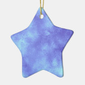 ブルーストームクラウドエフェクトのセラミック装飾 セラミックオーナメント (左)