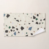 ブルーストーンエデングリーンブラックテラッツォ#1 バスタオルセット (ハンドタオル)