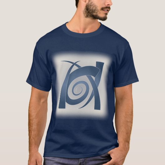 ブルーストーンゾウ Tシャツ (正面)