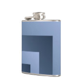 ブルーストーンブルー フラスク (左)