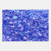 ブルーストーンレイクスーペリアビーチ写真 ラッピングペーパーシート (正面)