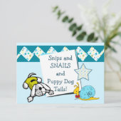 ブルースニップスとスネイルの誕生日パーティー 招待状 (スタンド正面)