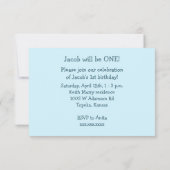 ブルースニップスとスネイルの誕生日パーティー 招待状 (裏面)