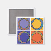 ブルースネークオーボロス マグネット (正面/裏面)