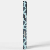 ブルースネークプリント Case-Mate iPhoneケース (裏面 / 右)