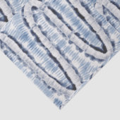 ブルースネーク絞り染め伝統的パターンスタイル 薄葉紙 (詳細)