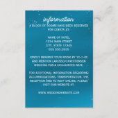 ブルースノイ結婚スカイのエンクロージャカード エンクロージャーカード (正面)