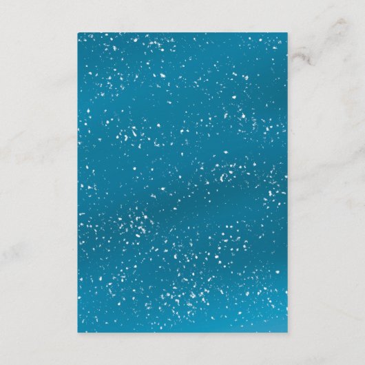 ブルースノイ結婚スカイのエンクロージャカード エンクロージャーカード (裏面)