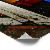 ブルースノコヴィンテージガスポンプ ポスター (角)