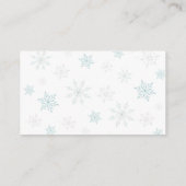 ブルースノーインラブレシピリクエスト エンクロージャーカード (裏面)