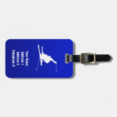ブルースノースキー ラゲッジタグ (正面横)