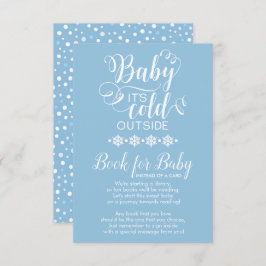 ブルースノーフレークがベビーカードの本を持ち込む 招待状