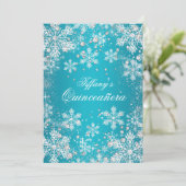 ブルースノーフレークウィンターワンダーランドキンセアニェラ 招待状 (スタンド正面)