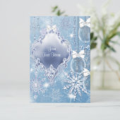 ブルースノーフレークウィンターワンダーランドRSVP 出欠カード (スタンド正面)