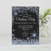 ブルースノーフレーククリスマスホリデーパーティー 招待状 (スタンド正面)