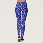ブルースノーフレークスオールオーバープリントレギンス レギンス (裏面)