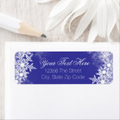 ブルースノーフレーク住所 シール (インサイチュ)