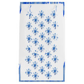 ブルースノーフレーク&アイス スモールペーパーバッグ (正面)